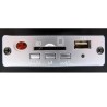 Lichtkuppel 3 LEDs RGB 3W SD / USB mit Card 2GB SD enthalten