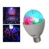 Ampoule culot E27 jeu de lumière LEDs RVB 3x1W effet ASTRO rotatif