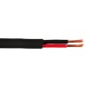 Coil 100M - ronde luidspreker kabel 2 x 2,5 mm² - Zwart - Ibiza Sound CHP2.5ND