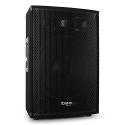 Enceinte sono passive - Trapézoidales - 3 Voies - 38 cm - 700W - Ibiza Sound DISCO15B