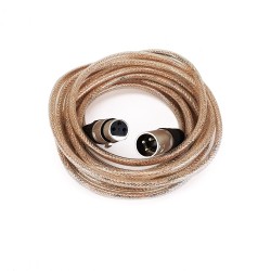 Cavo di collegamento audio - XLR femmina / XLR maschio - 5 m - schermato