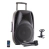 activa el altavoz auto GEMINI ES15-TOGO 15 "- 800 W - USB / SD / BT + + 2 micrófonos inalámbricos, tales