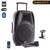 activa el altavoz auto GEMINI ES15-TOGO 15 "- 800 W - USB / SD / BT + + 2 micrófonos inalámbricos, tales