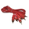 FRANELEC 3 RCA Mâle 3 RCA Mâle Rouge