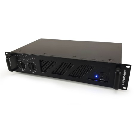 Amplificateur de sonorisation Ibiza Sound AMP600-MKII  - 2 x 480W - Noir