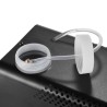 Mini Machine à fumée à LEDs rouges 400W + + Télécommande et érier fixation