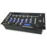 Table de mixage 19" avec 12 entrées - 6 canaux - Bluetooth/USB