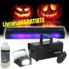 Pack HALLOWEEN Boost FOG & FEAR 2 avec Machine à fumée + 1L de liquide, Réglette UV + Mini Strobe