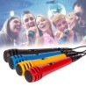 Pack de 4 microphone de couleur avec cordon XLR/Jack 6.35mm