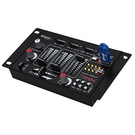 TABLE DE MIXAGE 7 CANAUX AVEC USB & BLUETOOTH