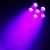 BeamZ BFP110 FlatPAR Spot LED Projecteur lumière RGB 6W DMX Télécommande IR