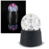 Boule disco Cheetah à Led avec rotateur intégré