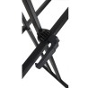 Double support pour instrument de musique en "X"