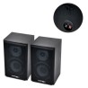 Ensemble 5 enceintes E1004 Noire Hifi / Home-Cinéma 850W LTC + Amplificateur ATM8000 Karaoke USB/BT/FM / 4 x75W + 3 x20W