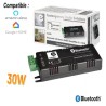 Amplificateur e-Audio B425ABL pour haut-parleur de plafond - 30W - Bluetooth - Alexa - Amazon Echo