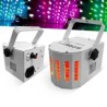 Mini Jeu de lumière effet Derby à LEDs RVBB - Ibiza Light DERBY-MINI