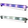 Barre à led HQ Power slim light - effet wash UV avec stroboscope blanc
