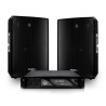 Pack sonorisation 2 Enceintes passives 12"/30cm 2x600W + Ampli 1000W + Câbles DISCO1200