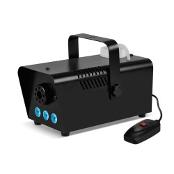 Mini Machine à fumée à LEDs bleues 400W + + Télécommande et érier fixation