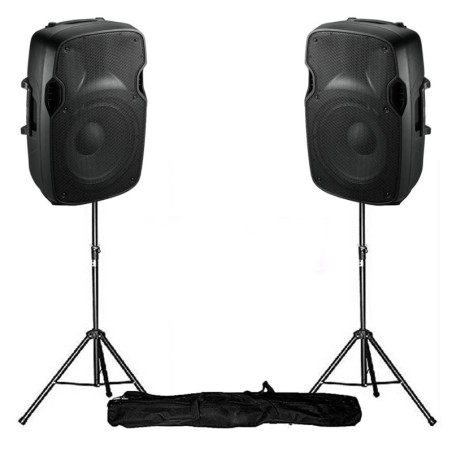 LuidsprekerE Dj LEEF ACTIVE 8 "/ 20cm - 400W + Feet