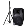 Dj actieve luidspreker 8 "/ 20CM 150W USB / SD / BT + voet
