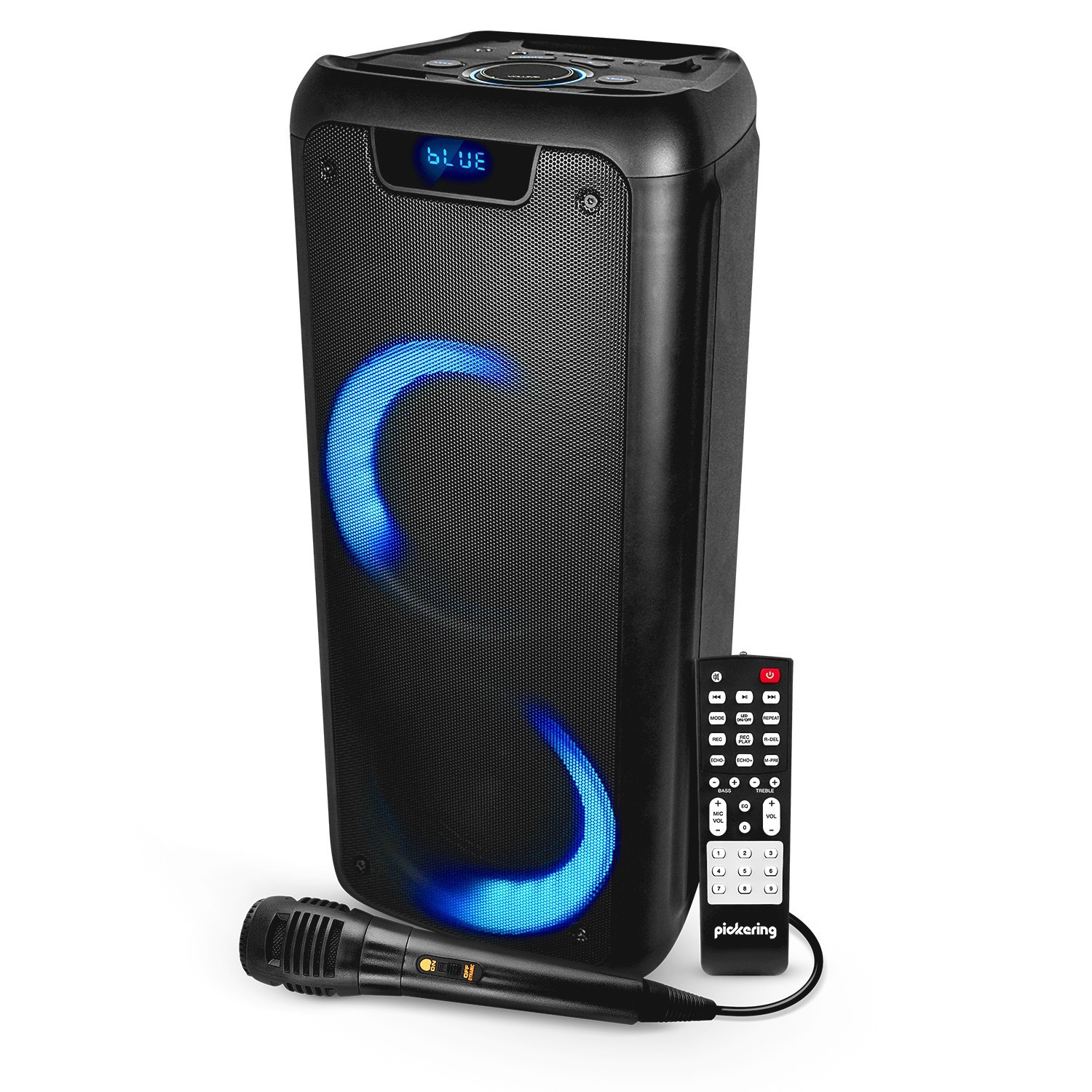 Enceinte Bluetooth Puissante 300W Avec LED - Autonome Sur Batterie, USB/SD/FM/Micro Inclus
