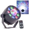 Jeu de lumière PAR-ASTRO 2 en 1 projecteur PAR + ASTRO - LED DMX 12W