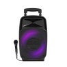 Enceinte IDANCE GROOVE 220 Bass REFLEX de 100W - Lecteur USB, Bluetooth - Autonome sur batterie - LED RVB dans le woofer