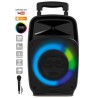 Enceinte IDANCE GROOVE 220 Bass REFLEX de 100W - Lecteur USB, Bluetooth - Autonome sur batterie - LED RVB dans le woofer