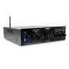 Amplificateur HIFI stéréo 2x 50W avec écran LCD - USB MP3 SD Bluetooth RADIO FM - 2 entrées MICROS - KARMA PA 2380BT