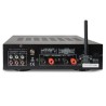 Amplificateur HIFI stéréo 2x 50W avec écran LCD - USB MP3 SD Bluetooth RADIO FM - 2 entrées MICROS - KARMA PA 2380BT