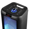 Enceinte Active - FestiSound SRX208 - 500W - 2x 8" à LED - Autonome sur Batterie Bluetooth USB SD TWS - Micro fil