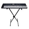 el soporte del teclado