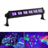 Jeu de lumière Barre UV à leds 6x3W