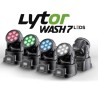 Lyre LYTOR WASH7 LEDS DMX RVB 4W + BLANC
