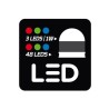 Boule lumineuse LYTOR SUN MAGIC à LEDS RVB