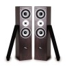 Paire d'enceintes Hifi/Home-Cinéma - Evidence Acoustics EA700-WAL -  2x500W PMPO - Bass Reflex à 3 voies - Noyer/Acajou