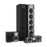 Ensemble Hifi/Home-Cinéma - Evidence Acoustics EA1240-BK - 5 enceintes Bass Reflex  - 1240W