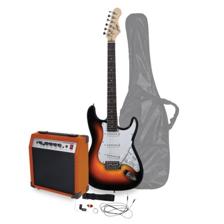 Kit guitare électrique - Johnny Brook JB406 Finition Sunburst - avec amplificateur 20W