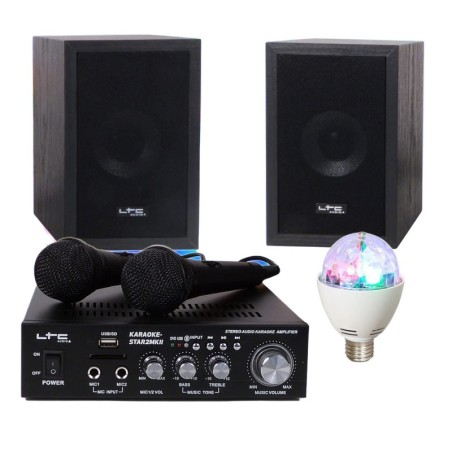 Pack 100W Karaoke Kinder + Light LED Mini Astro