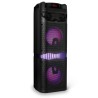 Enceinte Autonome 360 degrés PICKERING BARREL 8 sur Batterie Micro et Télécommande 800 Watts- 8 Hauts parleur LCD - USB/BT/AUX