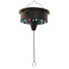 Boule à Facettes Argentée 50cm FXLab avec deux points de suspension + Moteur de boule à facettes LED à batterie FXLAB