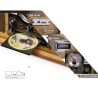 Tourne-Disque - Britz BZ-TP070 - 2x50W- 33/45/78 Tours - USB SD / Bluetooth RADIO FM / Lecteur CD/Casette  - 2 HP Stéréo - Bois