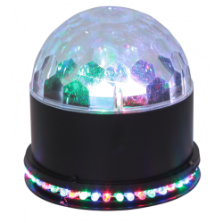 IBIZA UFO-ASTRO-BL efecto de luz 2-in-1 LED RGB
