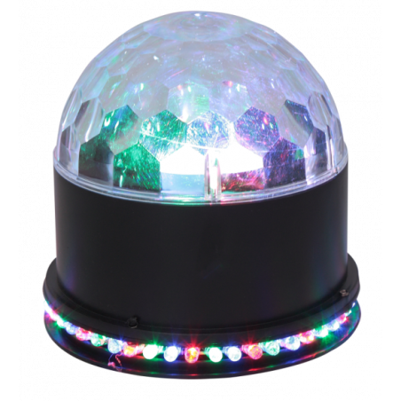 IBIZA UFO-ASTRO-BL Effet de lumière 2-en-1 à LED RVB