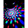 IBIZA UFO-ASTRO-BL Effet de lumière 2-en-1 à LED RVB