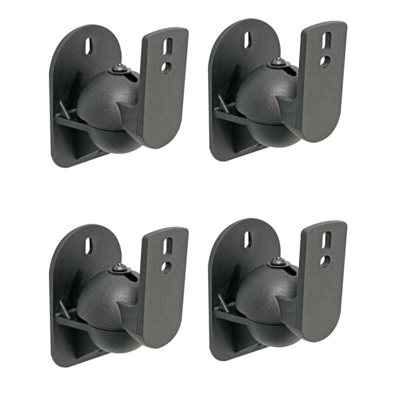 Lot De 4 Supports Muraux Téléphone Adhésifs - Étanches, Port Charge Intégré, Rangement Multifonction