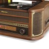 Platine Vinyle Roadstar HIF-1993BT 33-45-78 Trs, 2 Enceintes 32W PMPO, CD, CASSETTE, USB, Bluetooth, FM AM RADIO, FInition BOIS