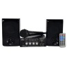 Kit Karaoké Party Sound & Light PARTY-KA100, USB SD et Bluetooth