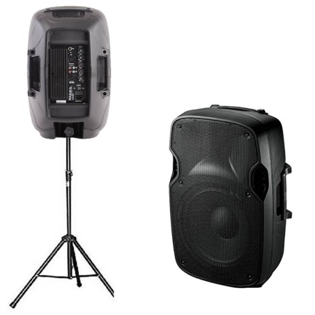 MOLDED actieve luidspreker LEVEN 12 "/ 30cm - 500W + Foot